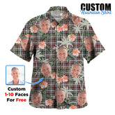 Clan Borthwick Tartan Custom Face Hawaiian Shirt – Unisex Gift for Family Members, Summer Party CI73 Borthwick Tartan Tartan Hawaii Shirt